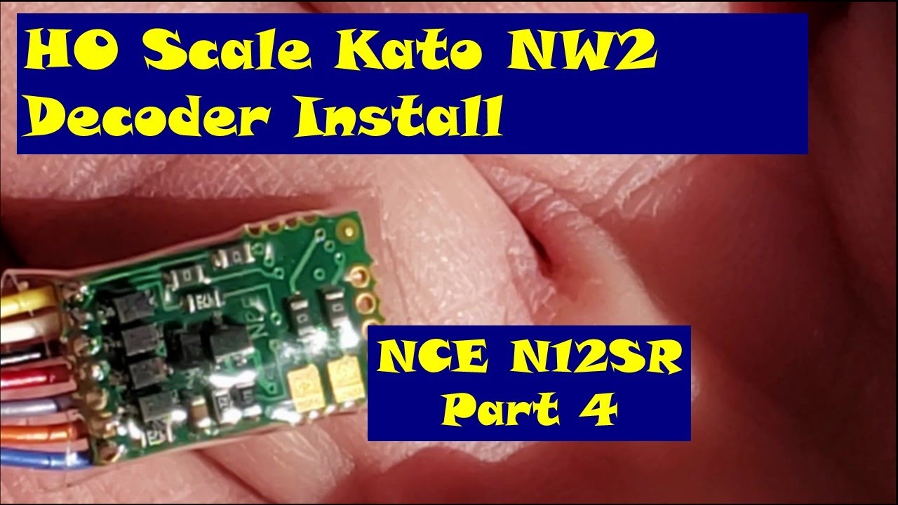 HO Kato NW2 part 4