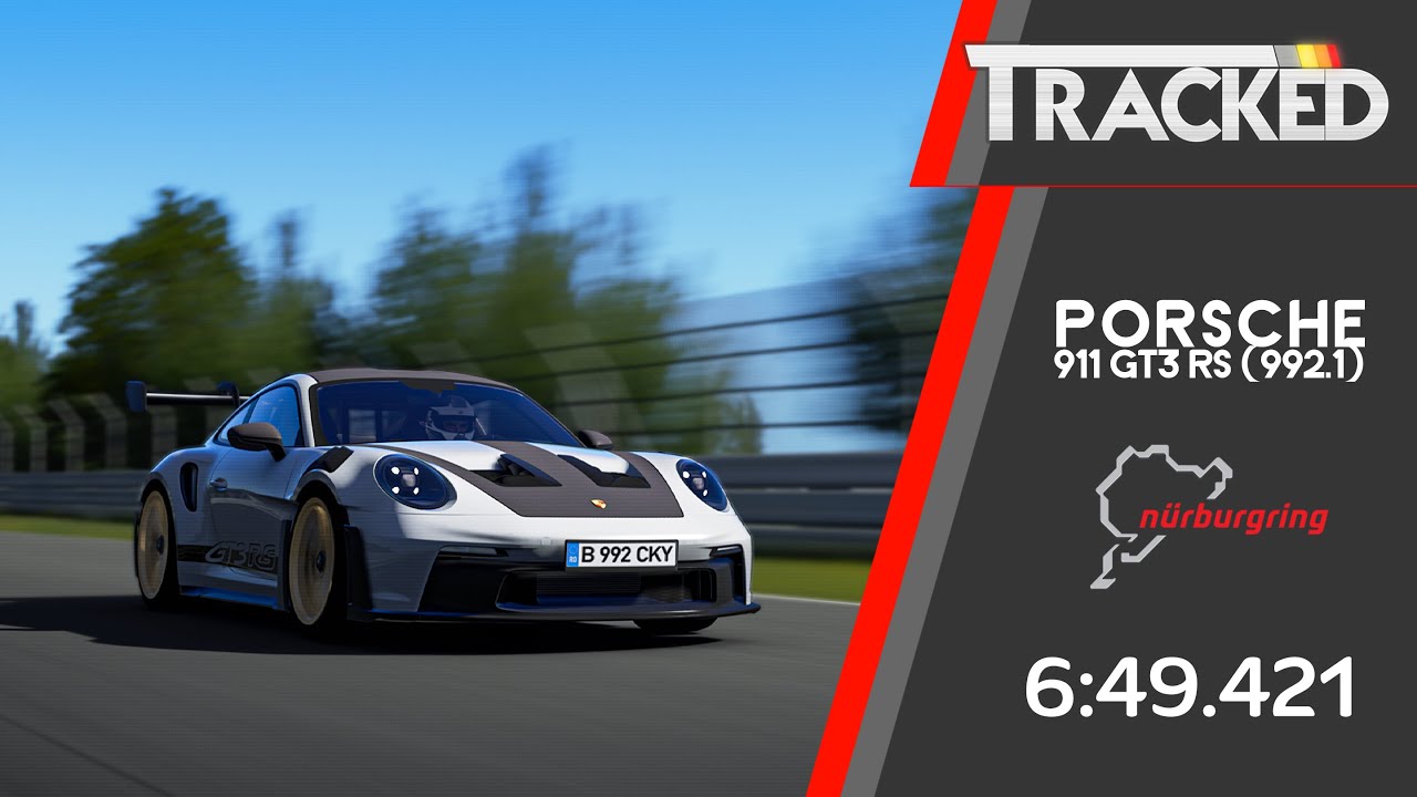 2023 Porsche 911 GT3 RS (992.1) / Nürburgring 6:49.421 / Tracked Hotlap / Assetto Corsa