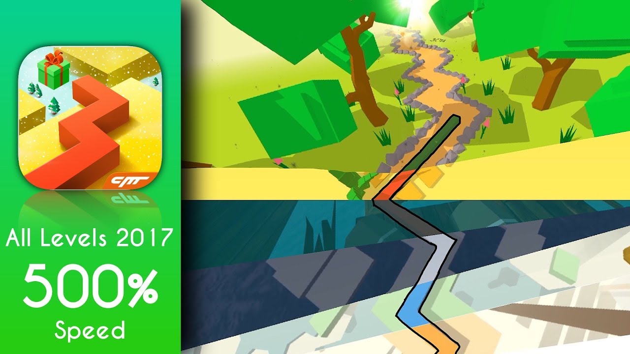 Dancing Line - All Levels 2017 (500% Speed) iOS Widescreen