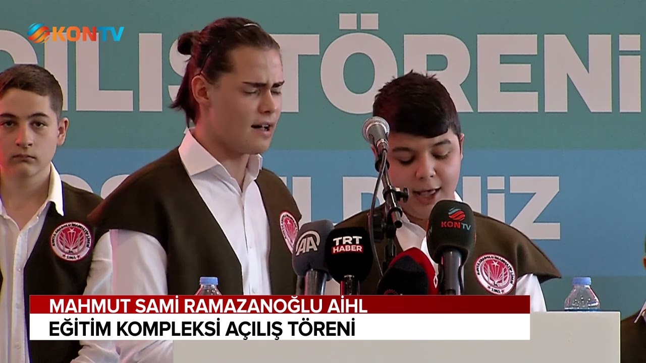 MAHMUT SAMİ RAMAZANOĞLU EĞİTİM KOMPLEKSİ AÇILIŞ TÖRENİ 08 ŞUBAT 2022