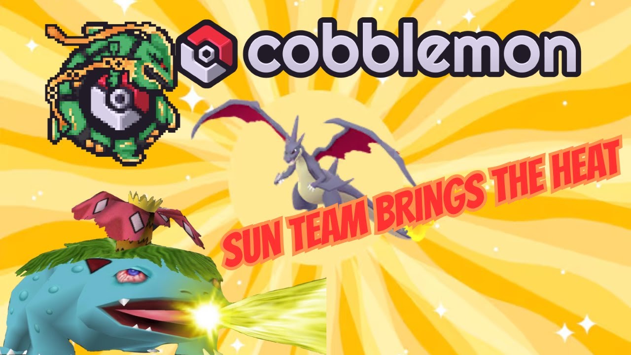Cobblemon Delta PvP Episode 2: Mega Charizard Y Sun Team
