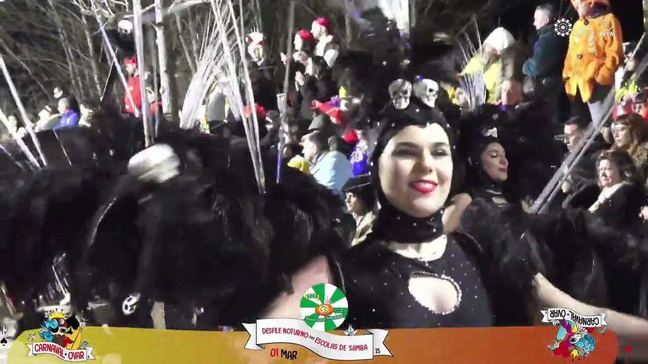 Desfile noturno das Escolas de Samba | Kan-Kans | Carnaval de Ovar 2025