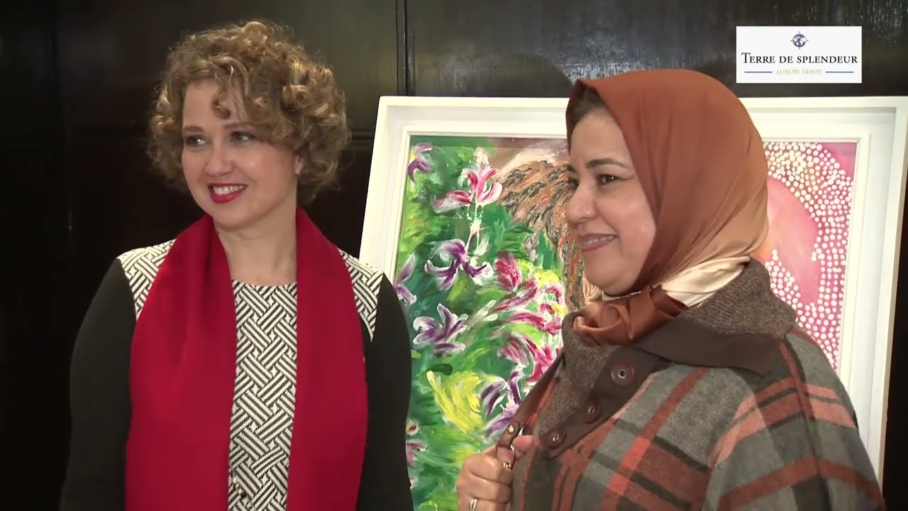 Interview de Mounya Ammor, Artiste Peintre.