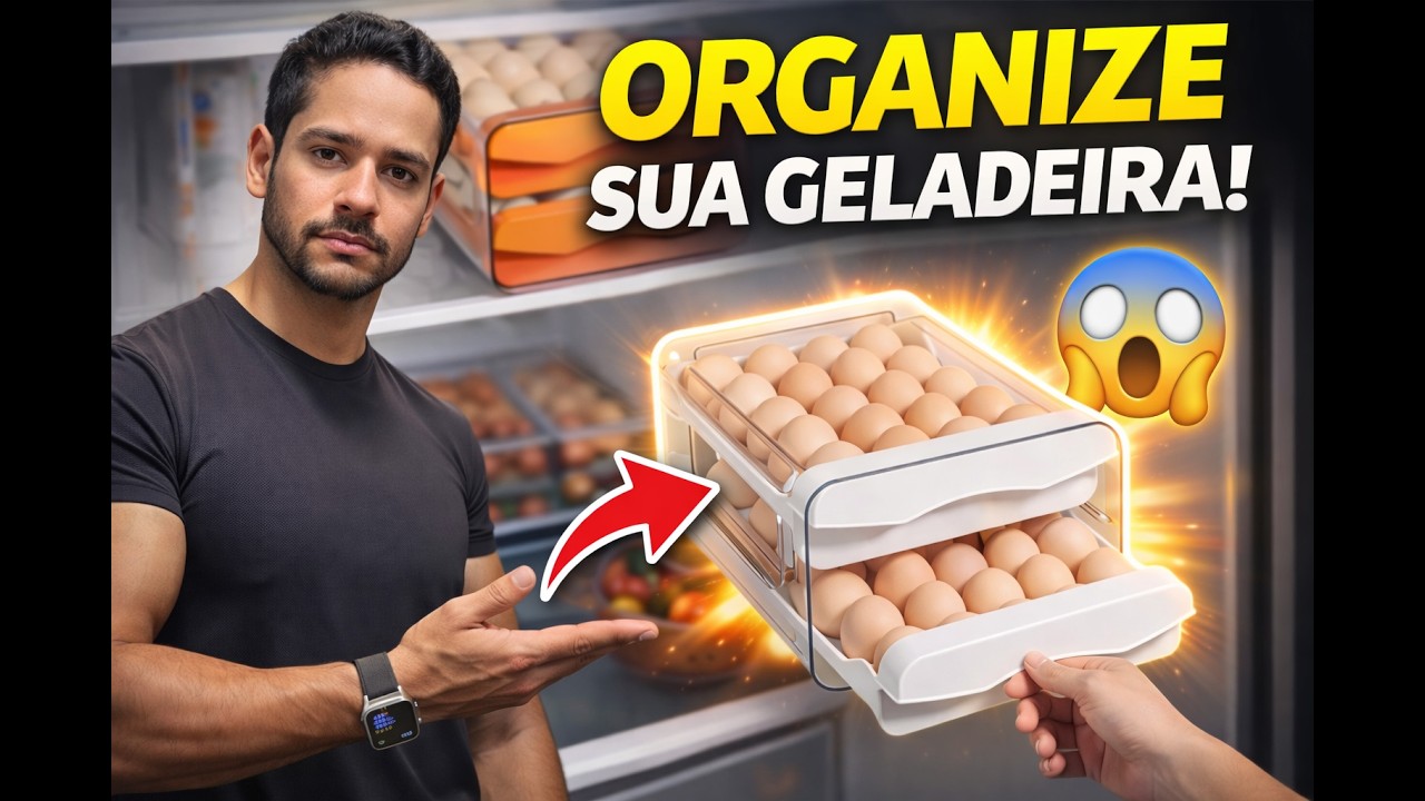 PORTA OVOS DE 2 ANADRES COM CAPACIDADE PARA 32 OVOS