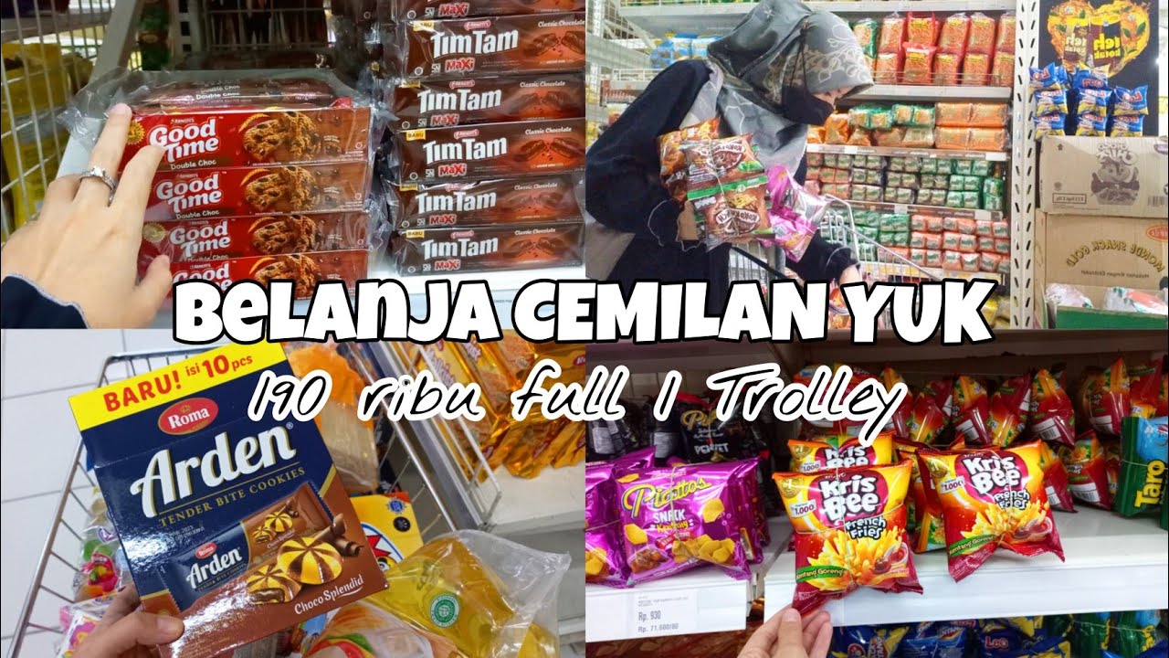 Belanja bulanan snack | #grocery shopping