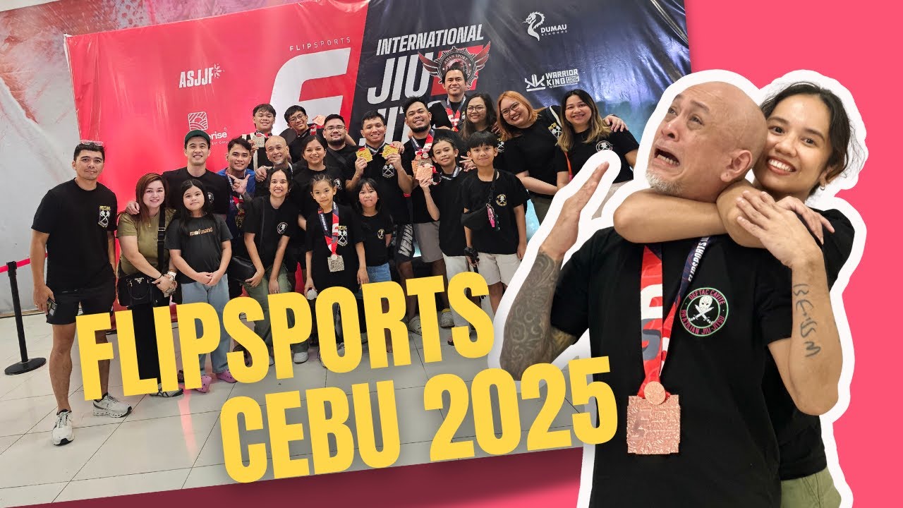 2025 ASJJF FlipSports International Jiu Jitsu Open w/ Deftac Cavite & Kawit | Cebu Vlog