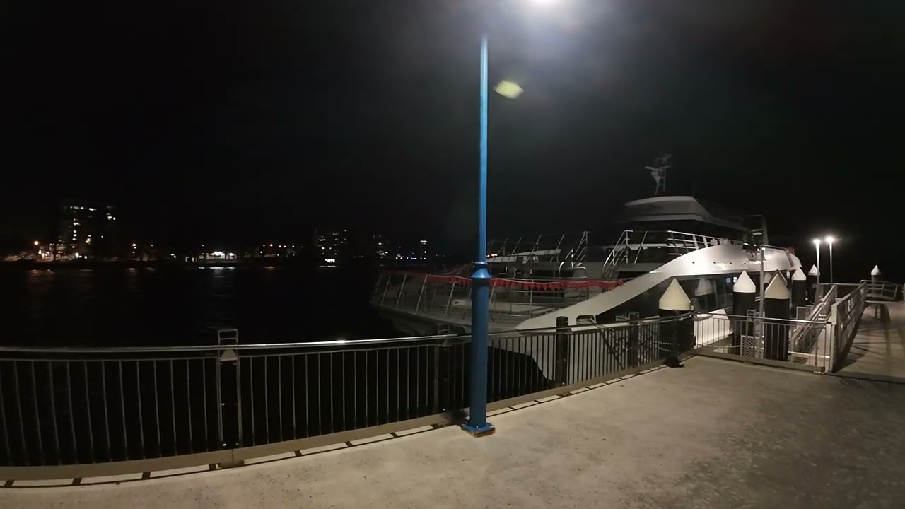 Redcliffe Jetty night walk - Redcliffe Peninsula, Queensland, Australia