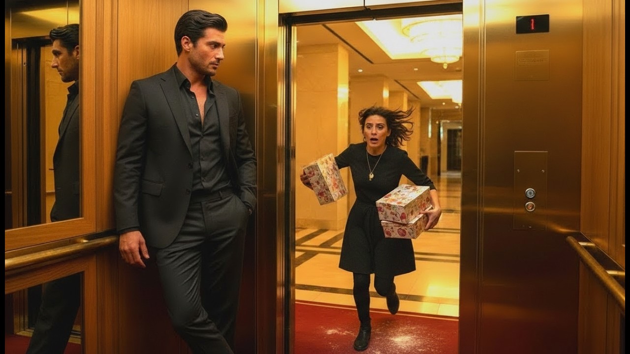 She ran to the elevator fleeing her ex — unaware the Mafia Boss was inside, when the doors opened