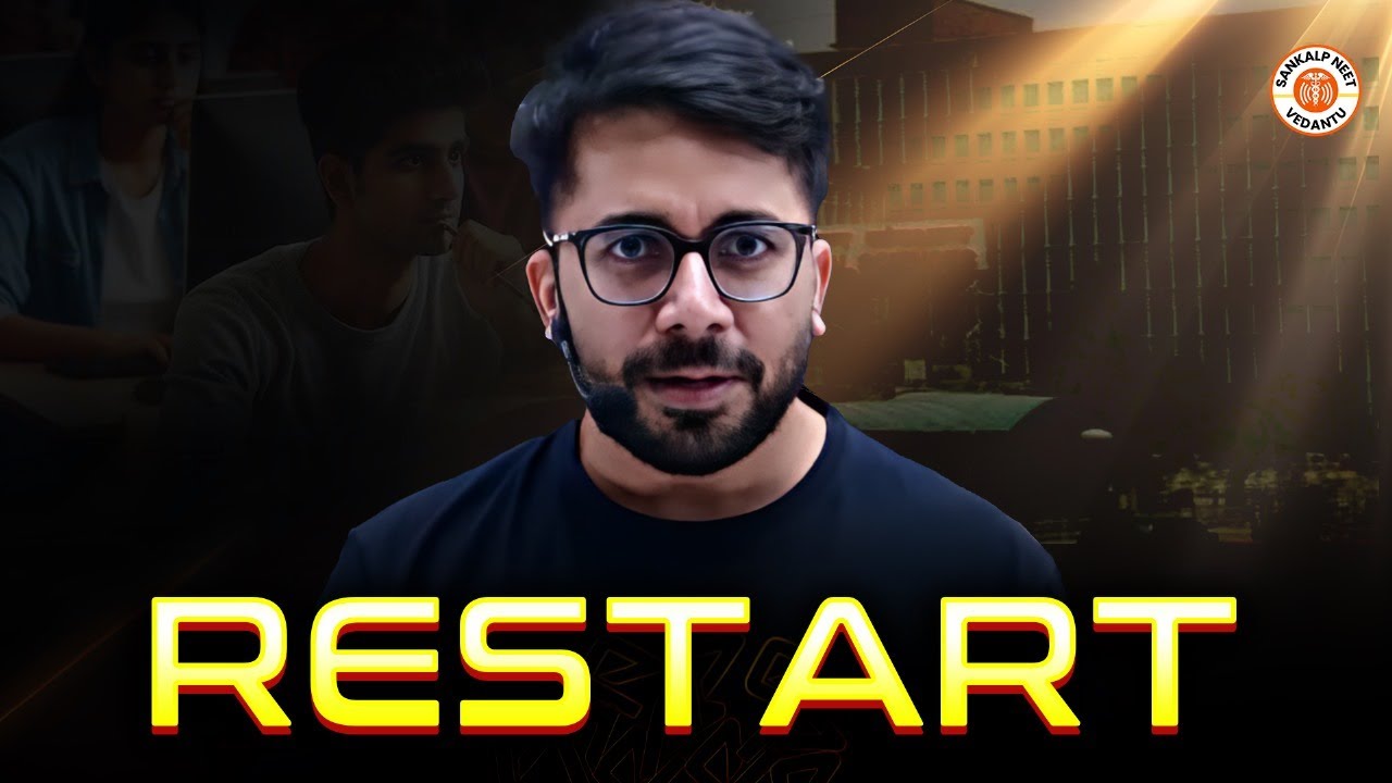 🎯RESTART NEET 2025 | MASTER PLAN FOR NEET 2025 - BY VT SIR