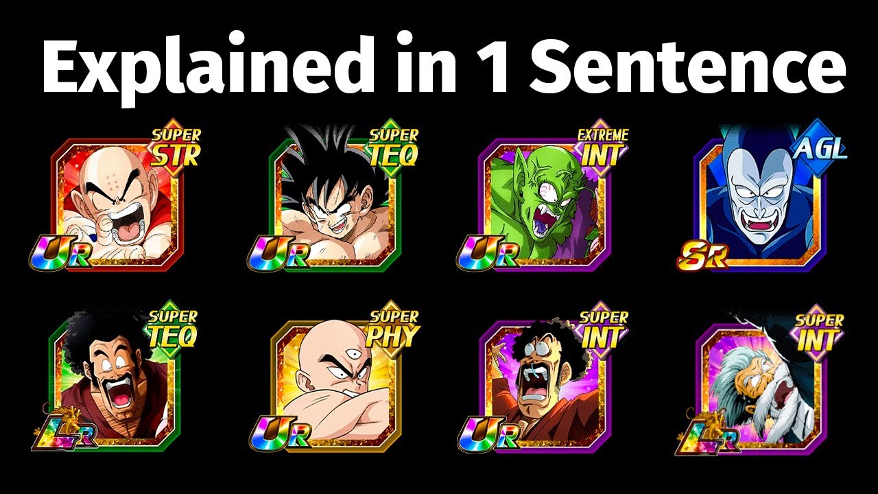 Explaining 15 Dokkan Battle units in 1 Sentence (World Tournament)