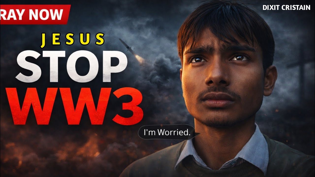 Jesus, Please Stop World War 3 Before It Begins | Powerful Prayer for Peace