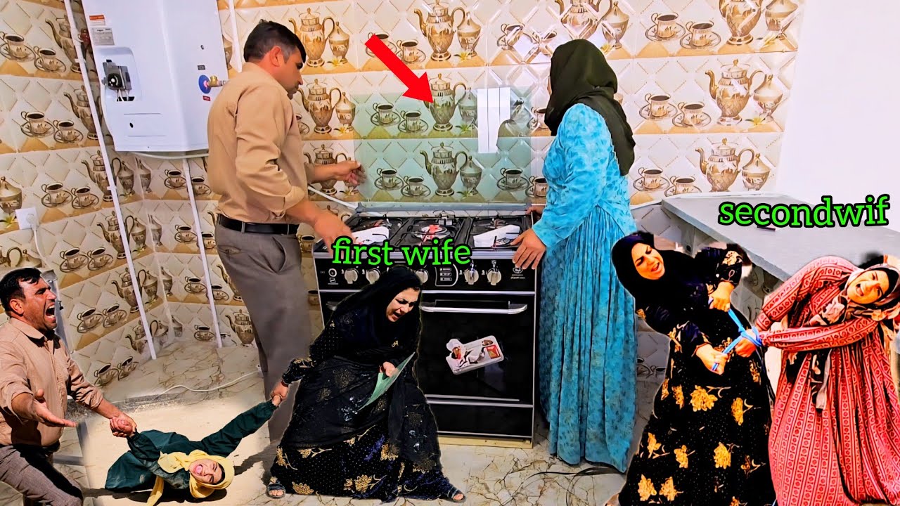 Heshmat bought new kitchen stuff But First wife won't let Zahra touch them