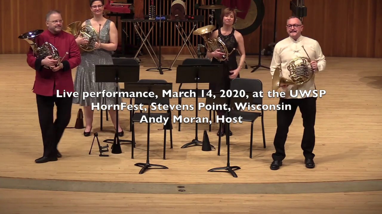 American Horn Quartet - Finale from Quartet No. 3 - Kerry Turner - live