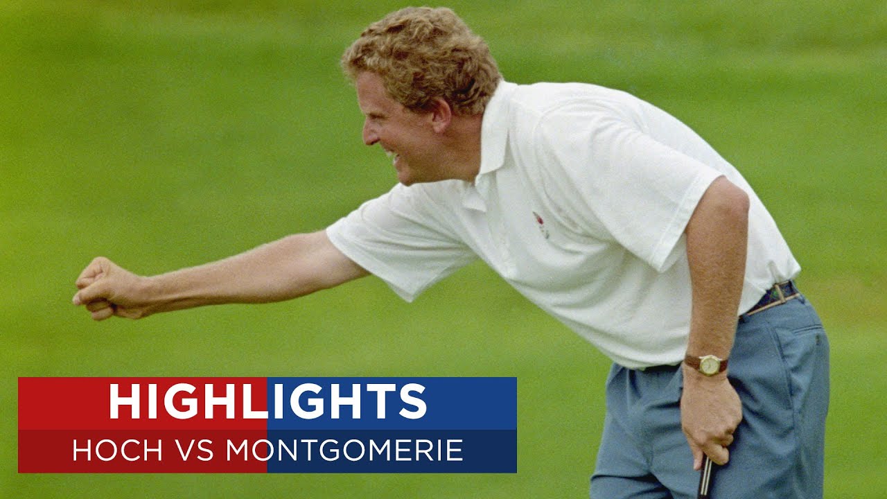 Colin Montgomerie vs Scott Hoch | Extended Highlights | 1997 Ryder Cup