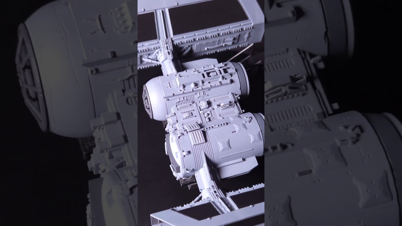 TIE VIP Shuttle - From Print to Finished #shorts #3dprinting