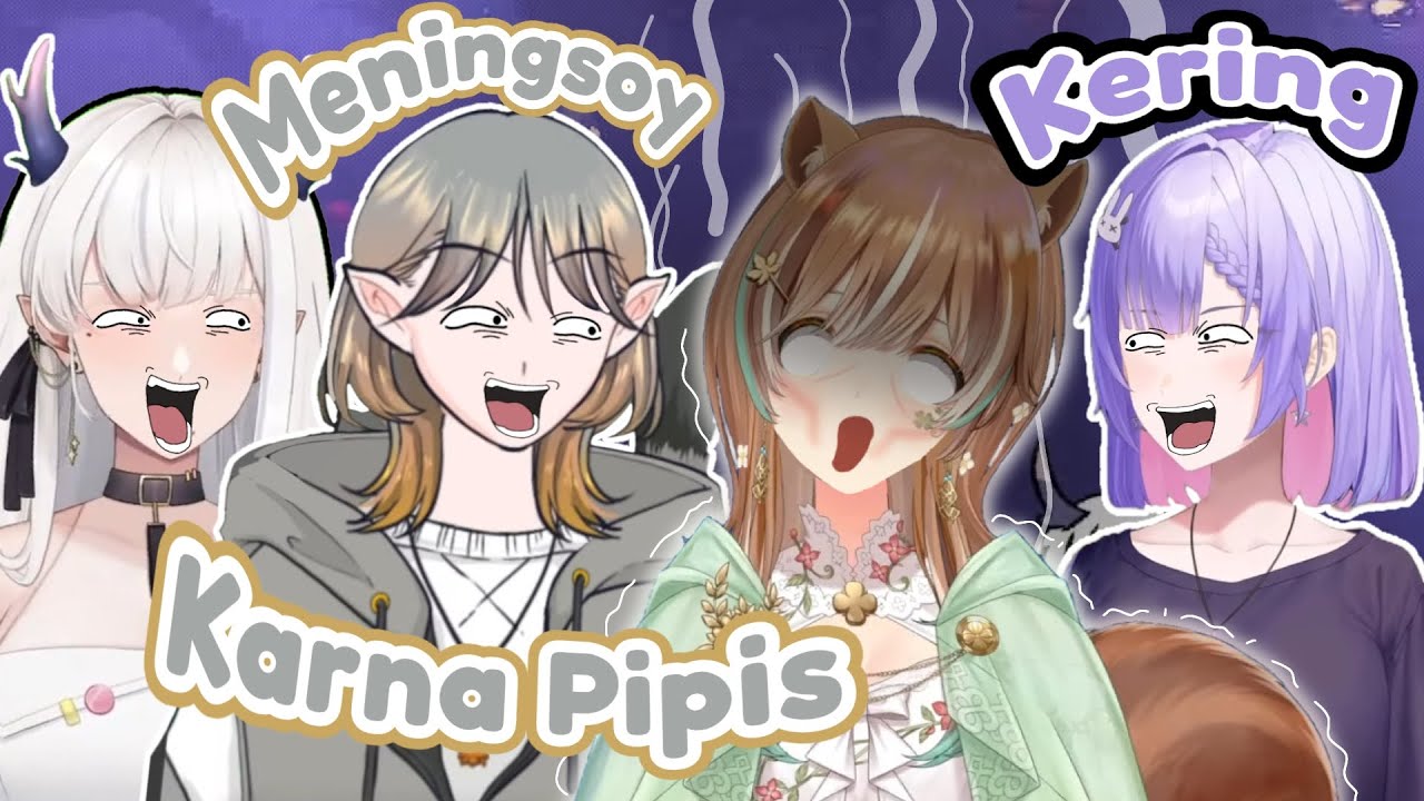 KERING ! Risu Meningsoy Karena Kebanyakan Pipis ... [Risu, Sammy, Echi, & Shannon]