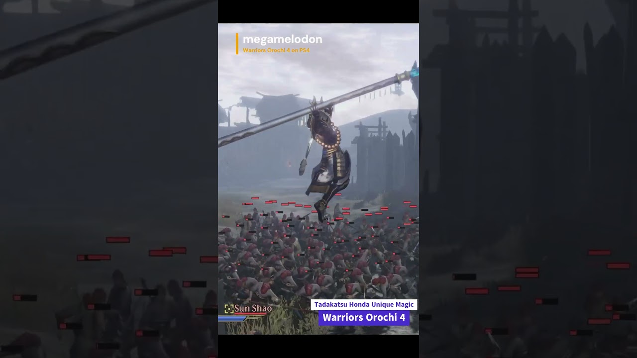 Tadakatsu Honda Unique Magic - Warriors Orochi 4