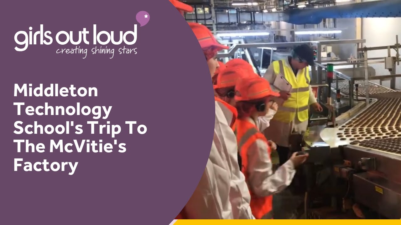 Middleton Technology School's Trip To The McVitie's Factory