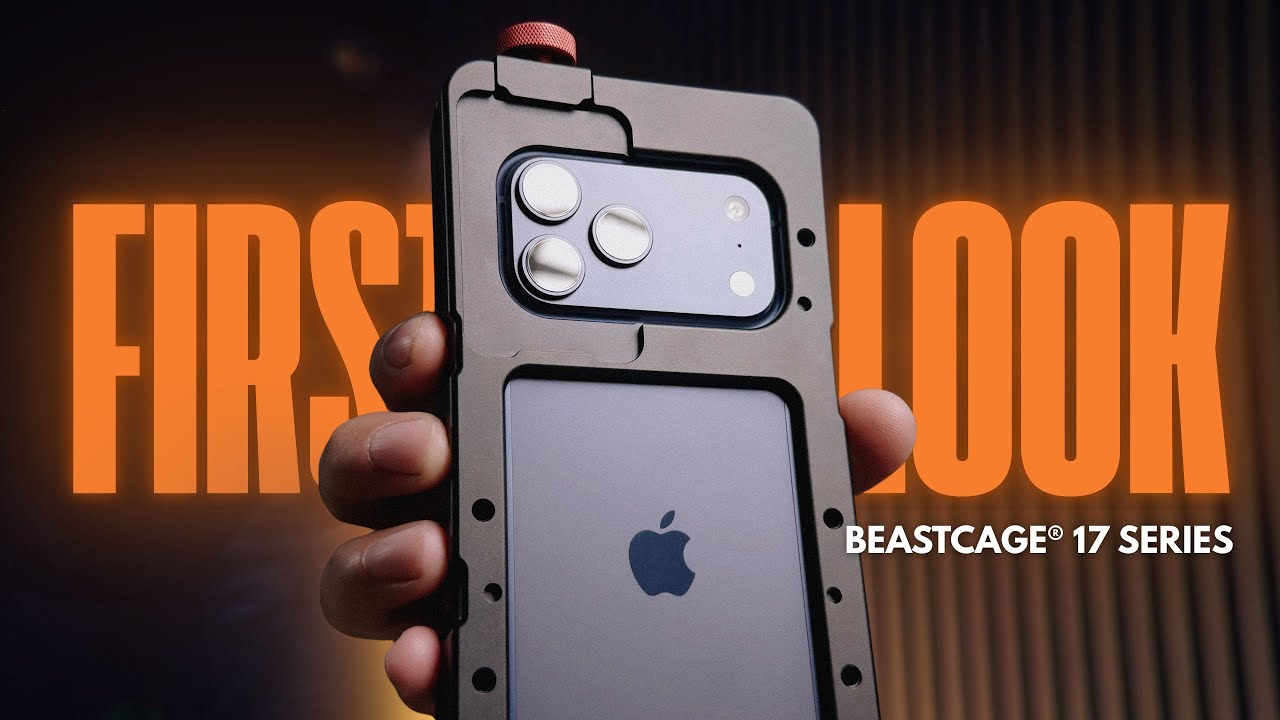 Первый взгляд: серия Beastcage 17 для iPhone 17 Pro и Pro Max