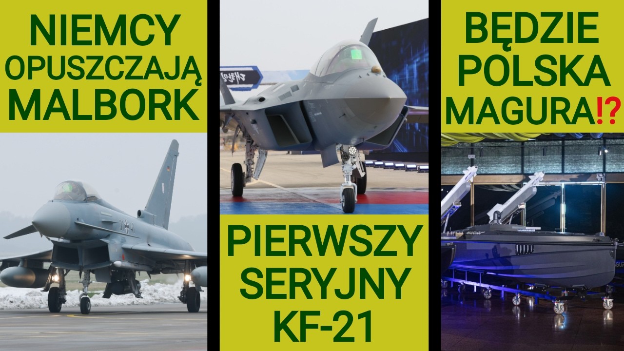Niemcy opuszczają Malbork, chcemy własny dron typu Magura V7: WOJSKOWE NEWSY #384