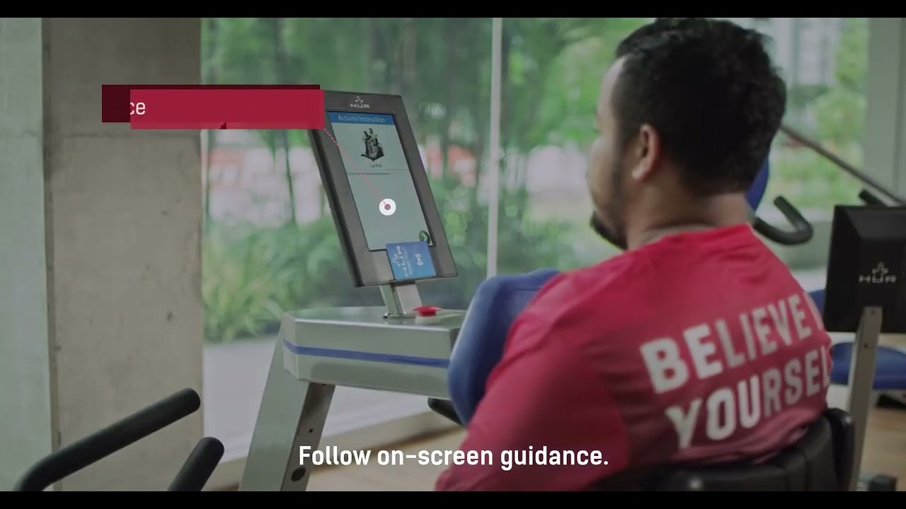 SportSG Gym Instructional Video 01 HUR Smart Touch Kiosk