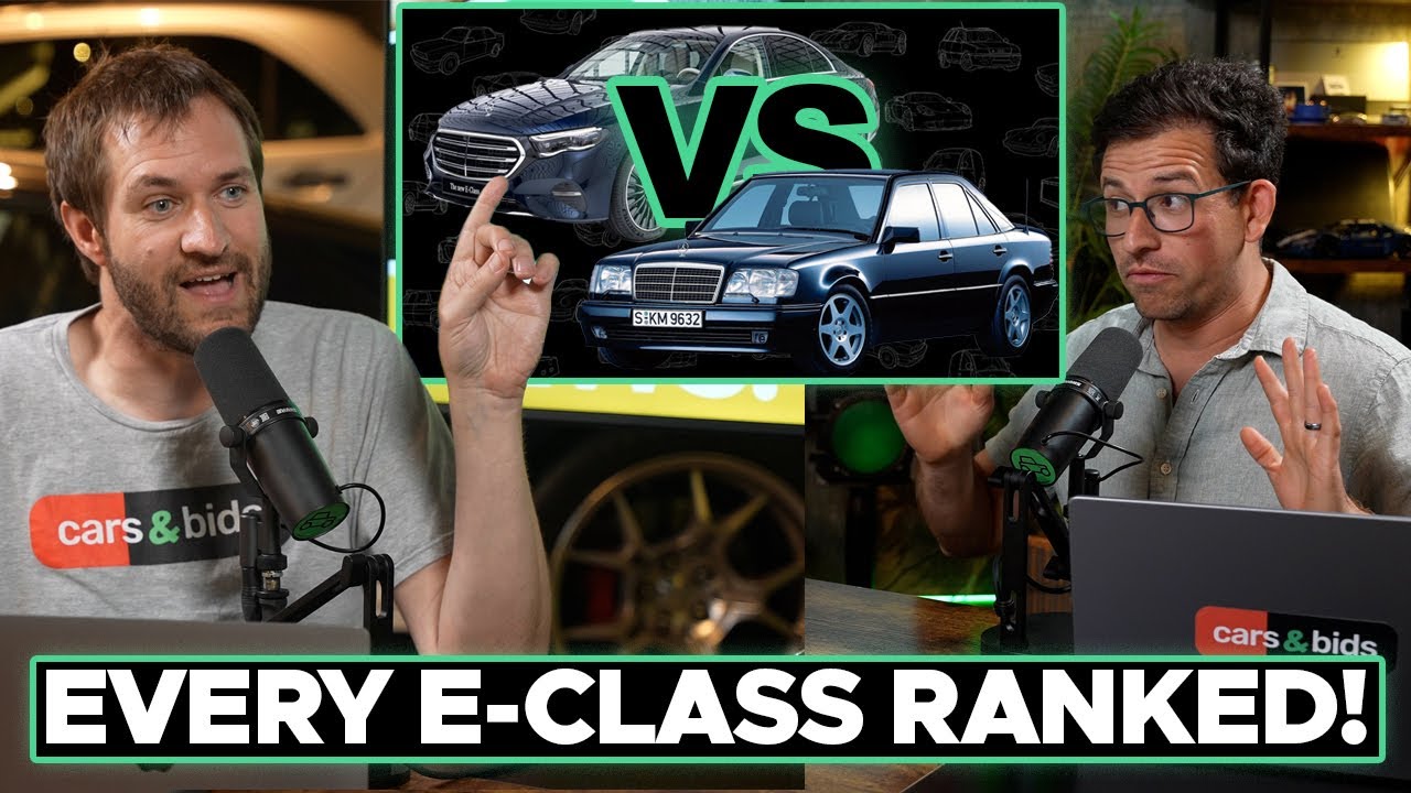 Doug DeMuro Ranks Every Mercedes Benz E-Class Generation