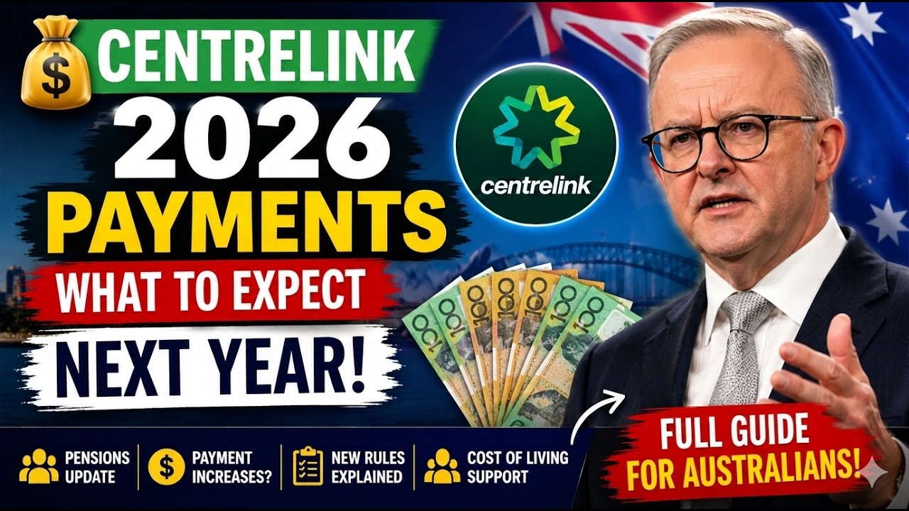 💰 Centrelink 2026 Payments &ndash; What to Expect Next Year!