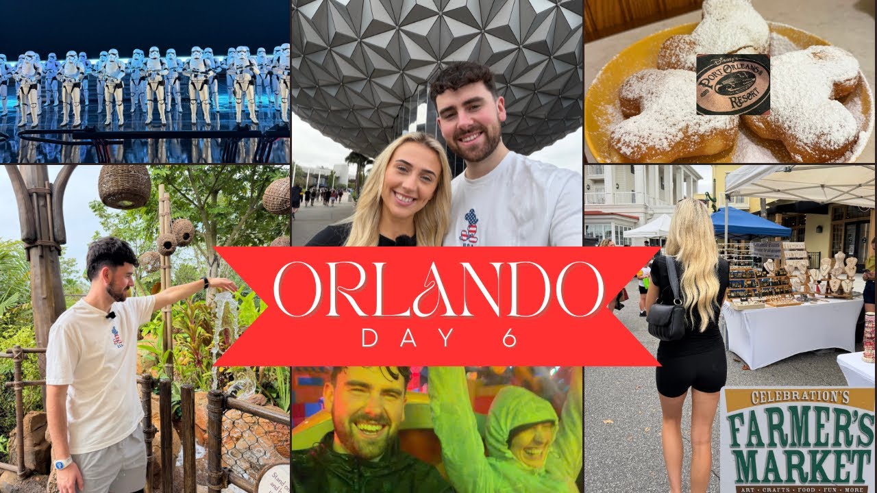 EPCOT, Celebration&rsquo;s Farmer&rsquo;s Market & a Rainy Hollywood Stuios | Orlando Day 6