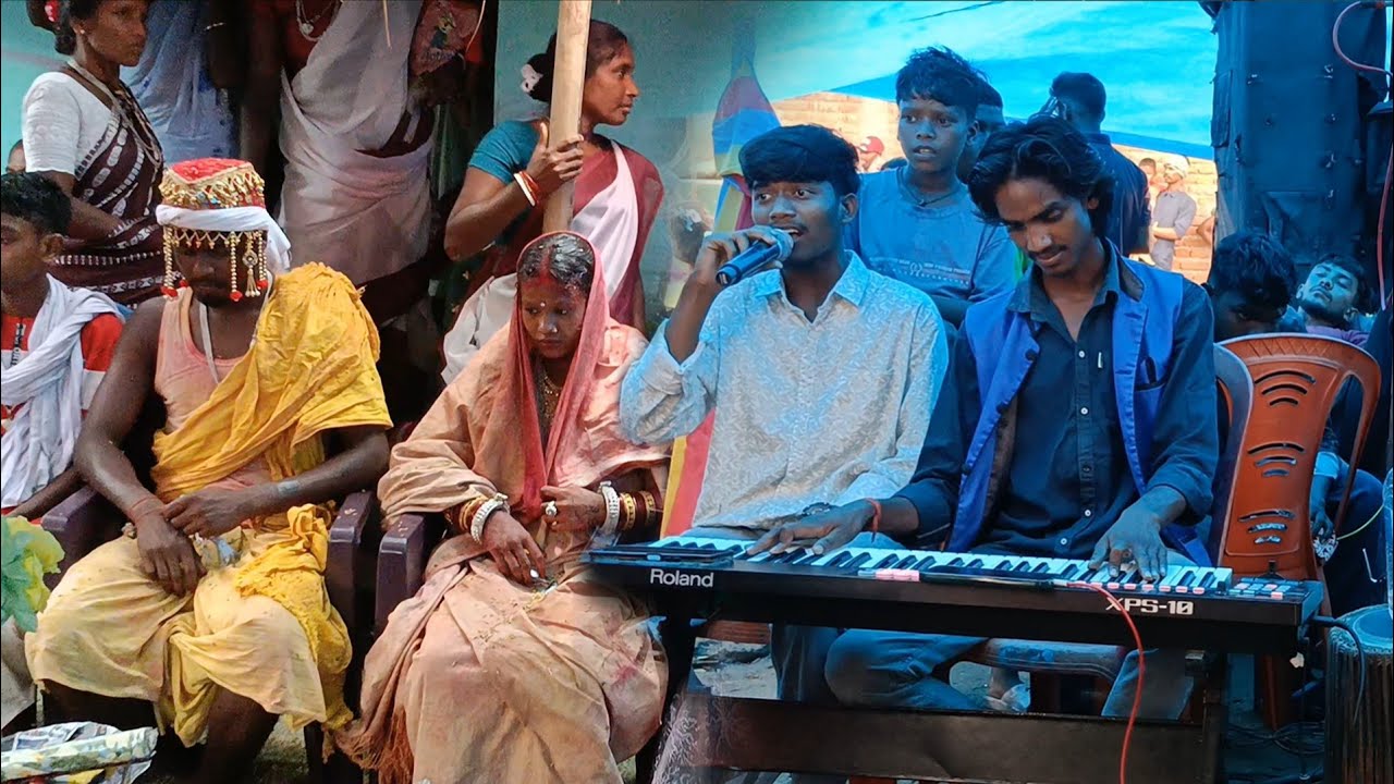Sajaw Katinj Mego Dawra Re Karma thili||Sitaram Murmu Chuttar Hansda Santali Bapla program video