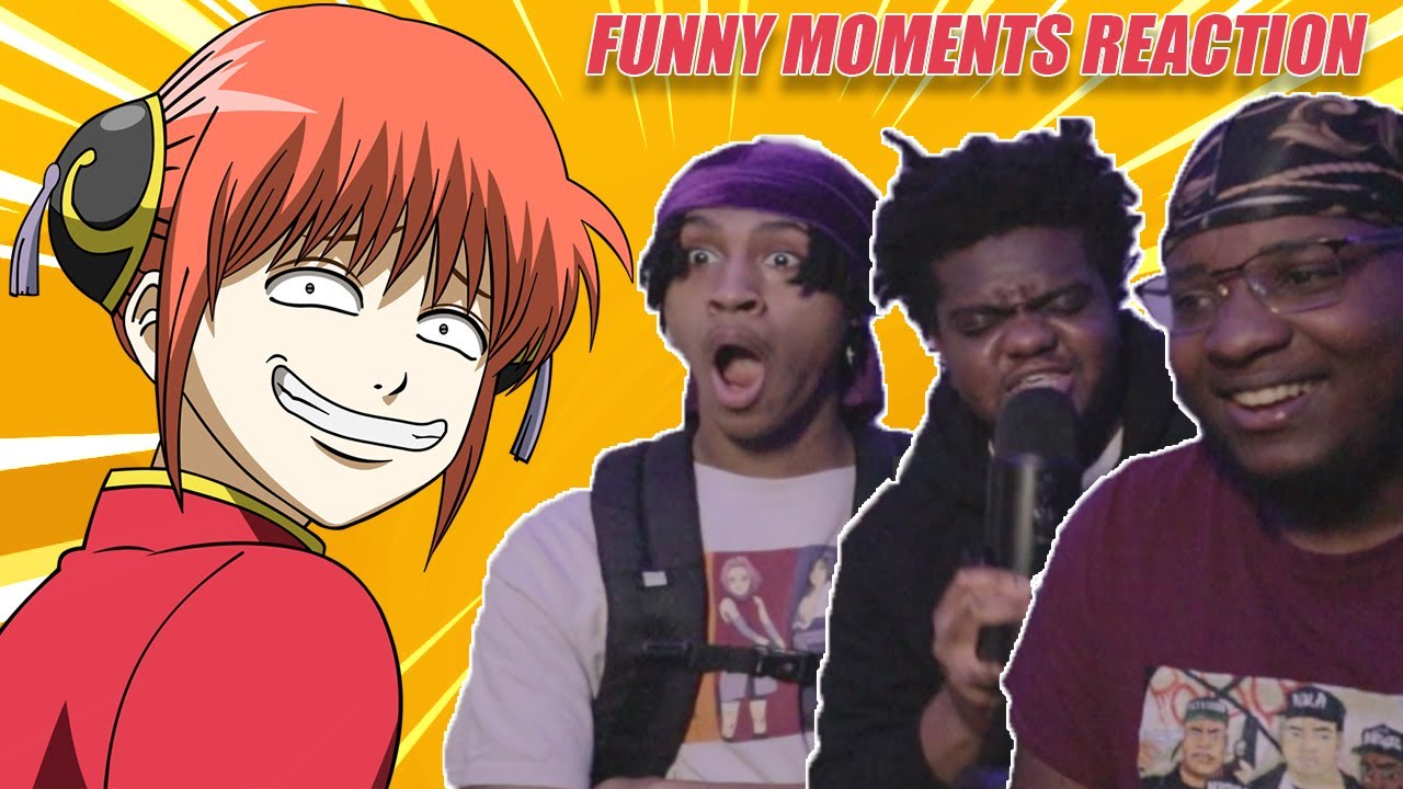 Реакция на забавные моменты Gintama с участием BeastonDabloc и AlmightyBry