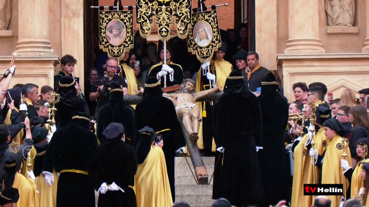 VIERNES SANTO EN HELLÍN Procesión de bajada del Calvario  - 18 de abril de 2025