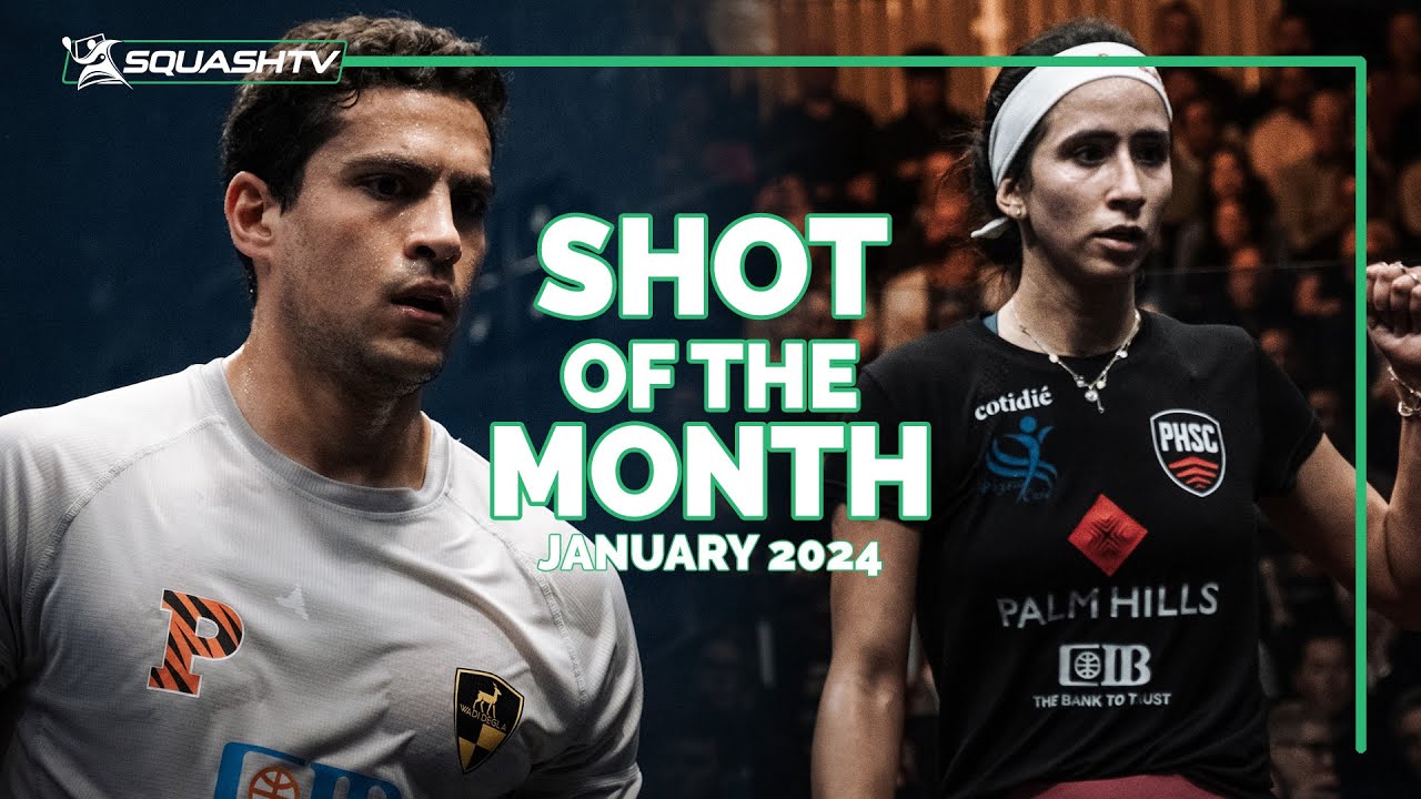 Squash Shots of the Month - January 2024 💥