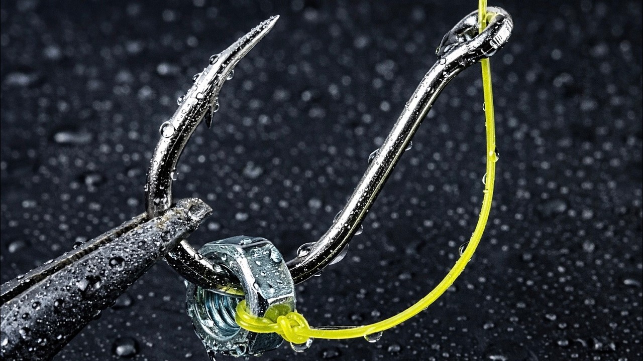 Smart Fishing Rig | Two Hooks Setup with Nut Weight