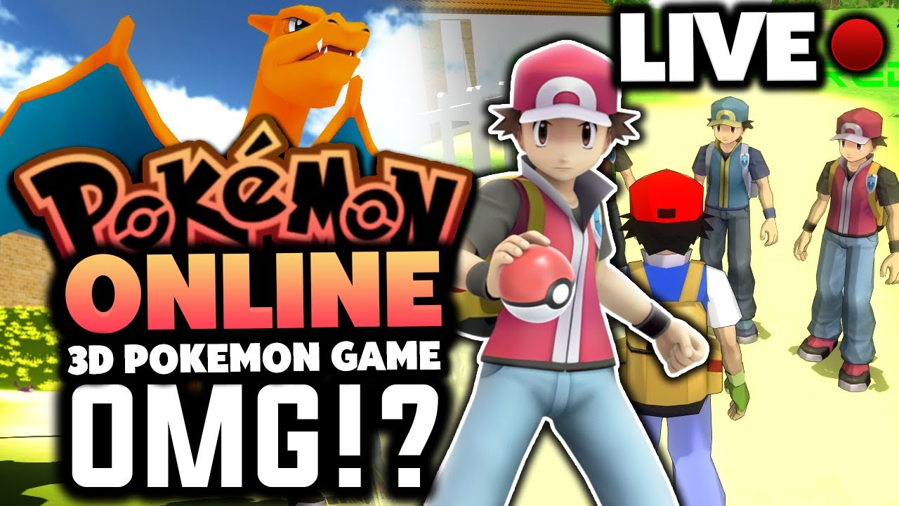 Pokemon MMORPG 3D - Pokemon Online Game - LIVESTREAM!?