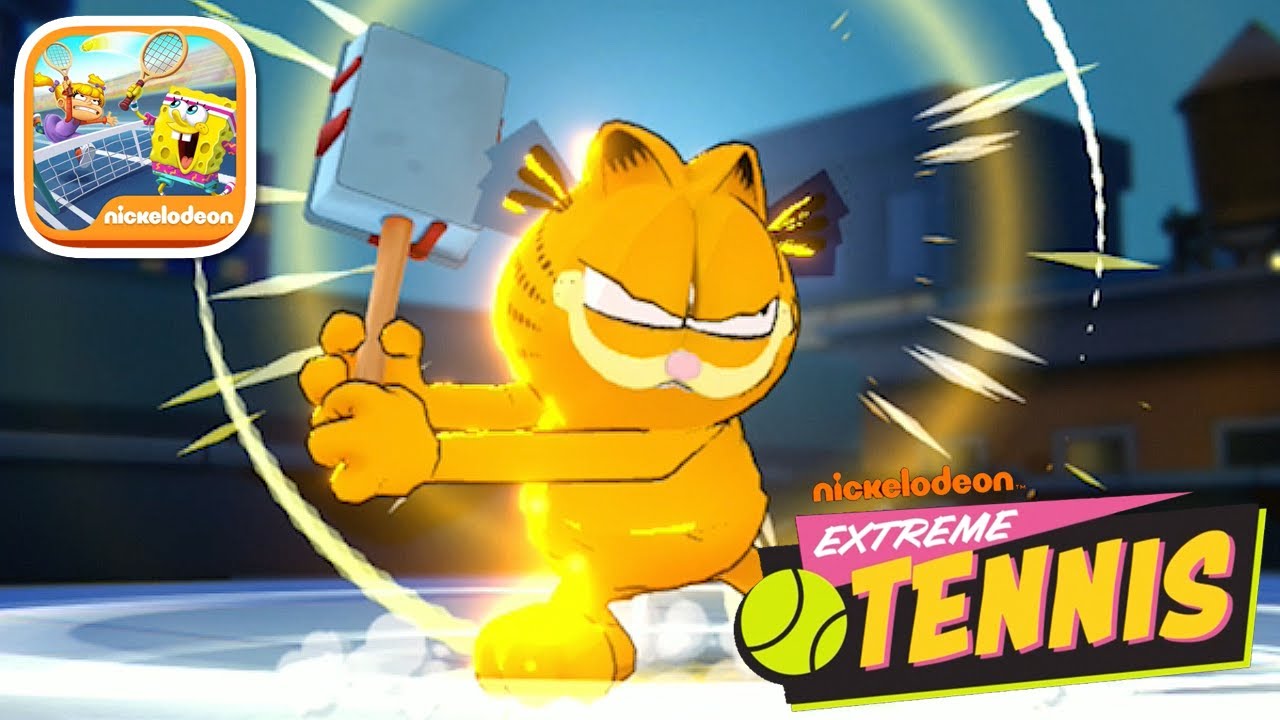Nickelodeon Extreme Tennis - GARFIELD - Story Mode Gameplay