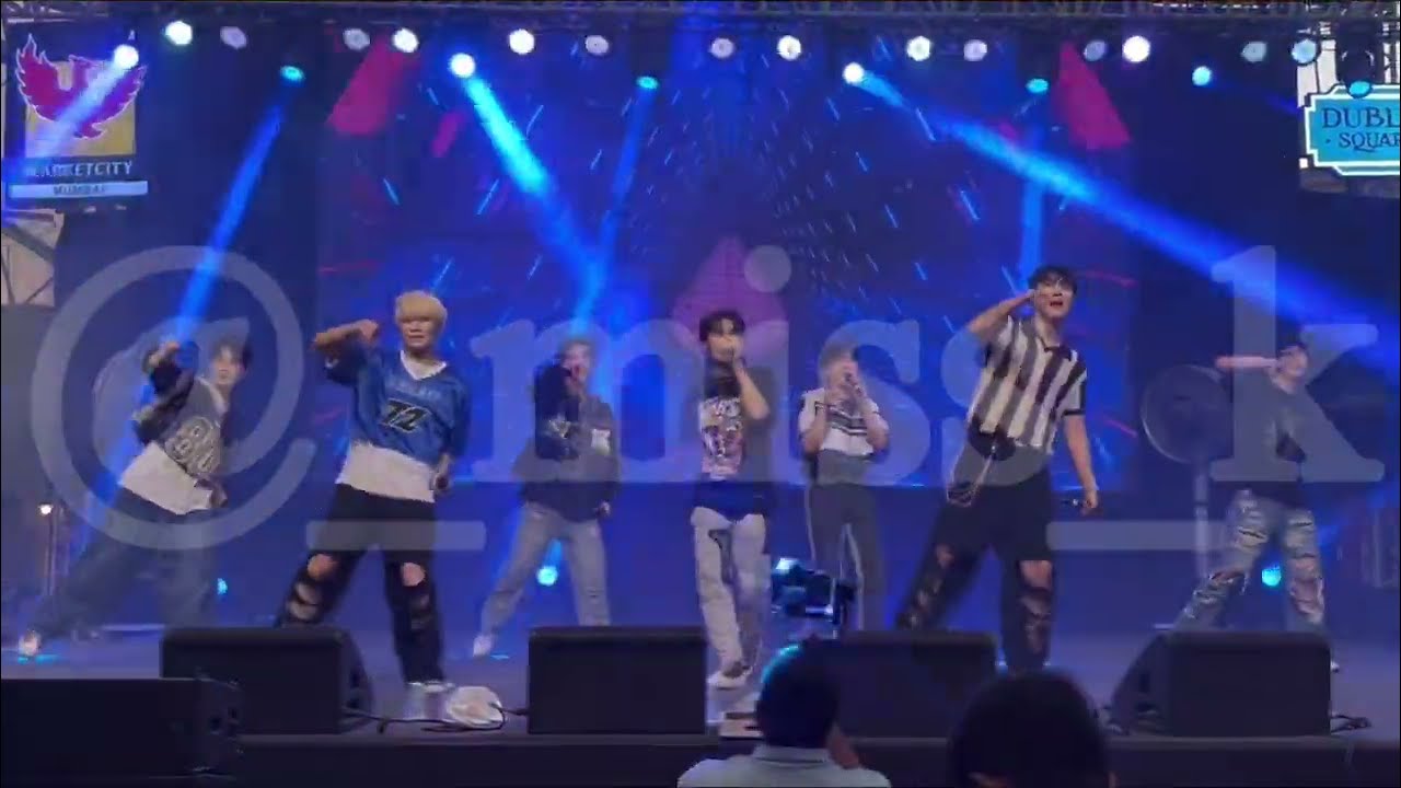 [4K] ABLUE(에이블루) (240217) ABLUE LIVE at K-Town Festival Mumbai - cover of DARARI by TREASURE
