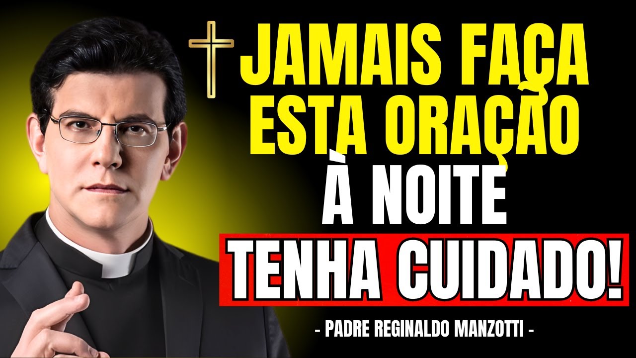 JAMAIS Faça Esta ORAÇÃO Depois da MEIA-NOITE | Padre Reginaldo Manzotti