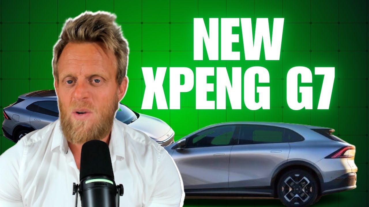 Xpeng prezentuje nowy elektryczny SUV G7 coupe z superszybkim ładowaniem