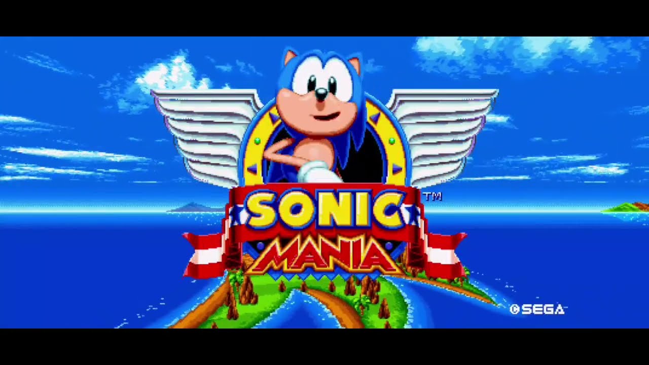 Jugando Sonic Manía 