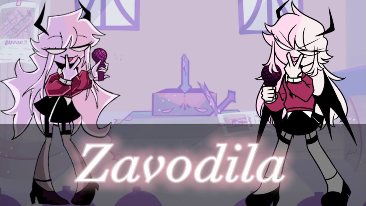 【FNF】Zavodila but Selene(New) and Selene Sings it