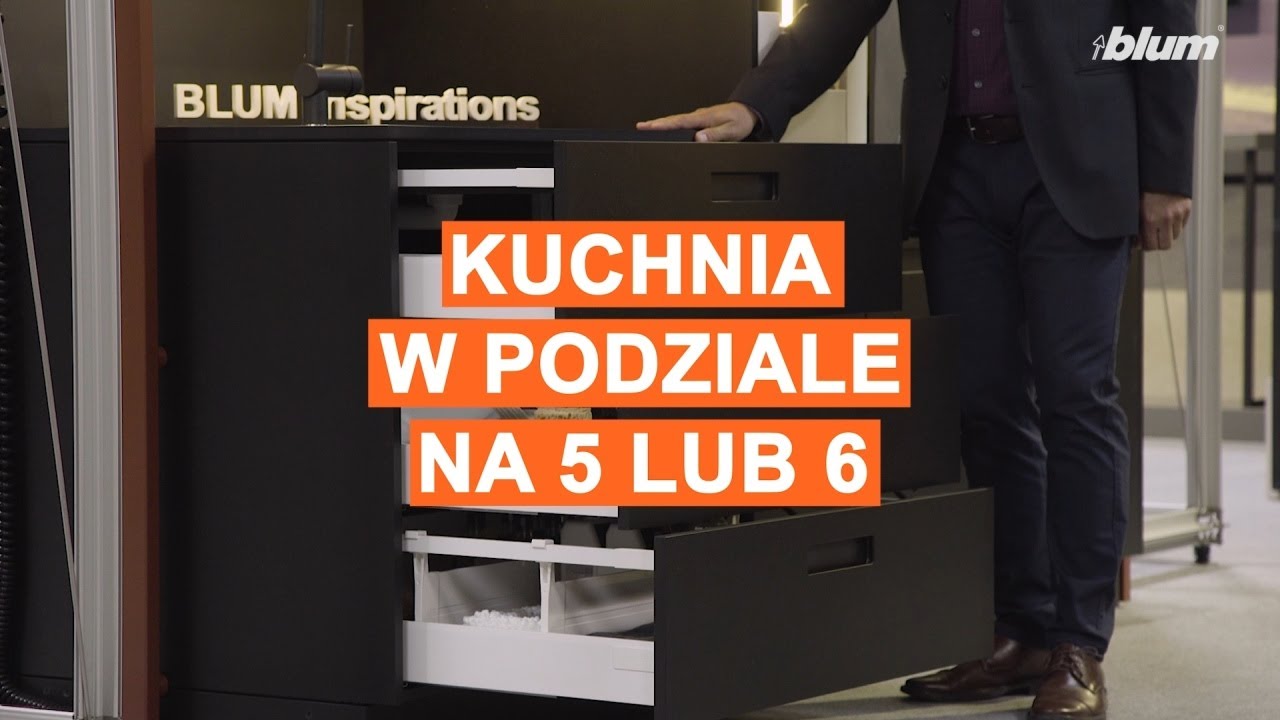 Kuchnia w podziale na 5 lub 6