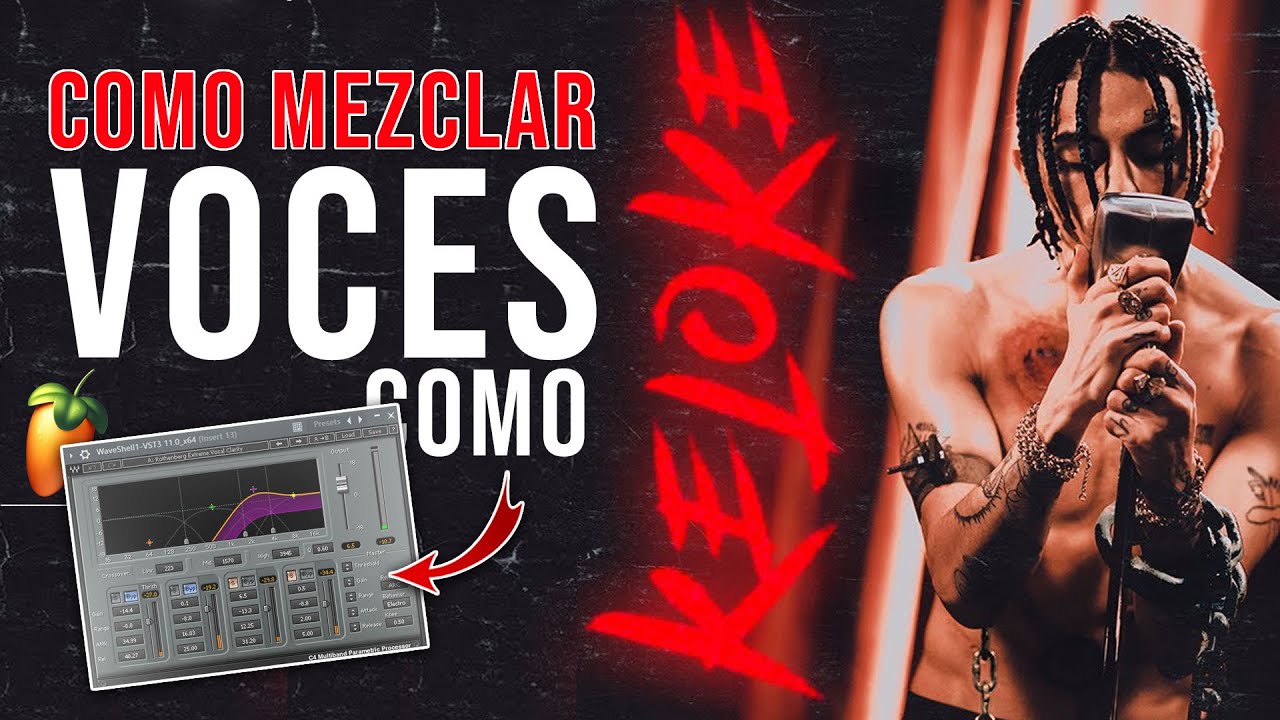 Como MEZCLAR VOCES estilo KHEA | FL Studio 20
