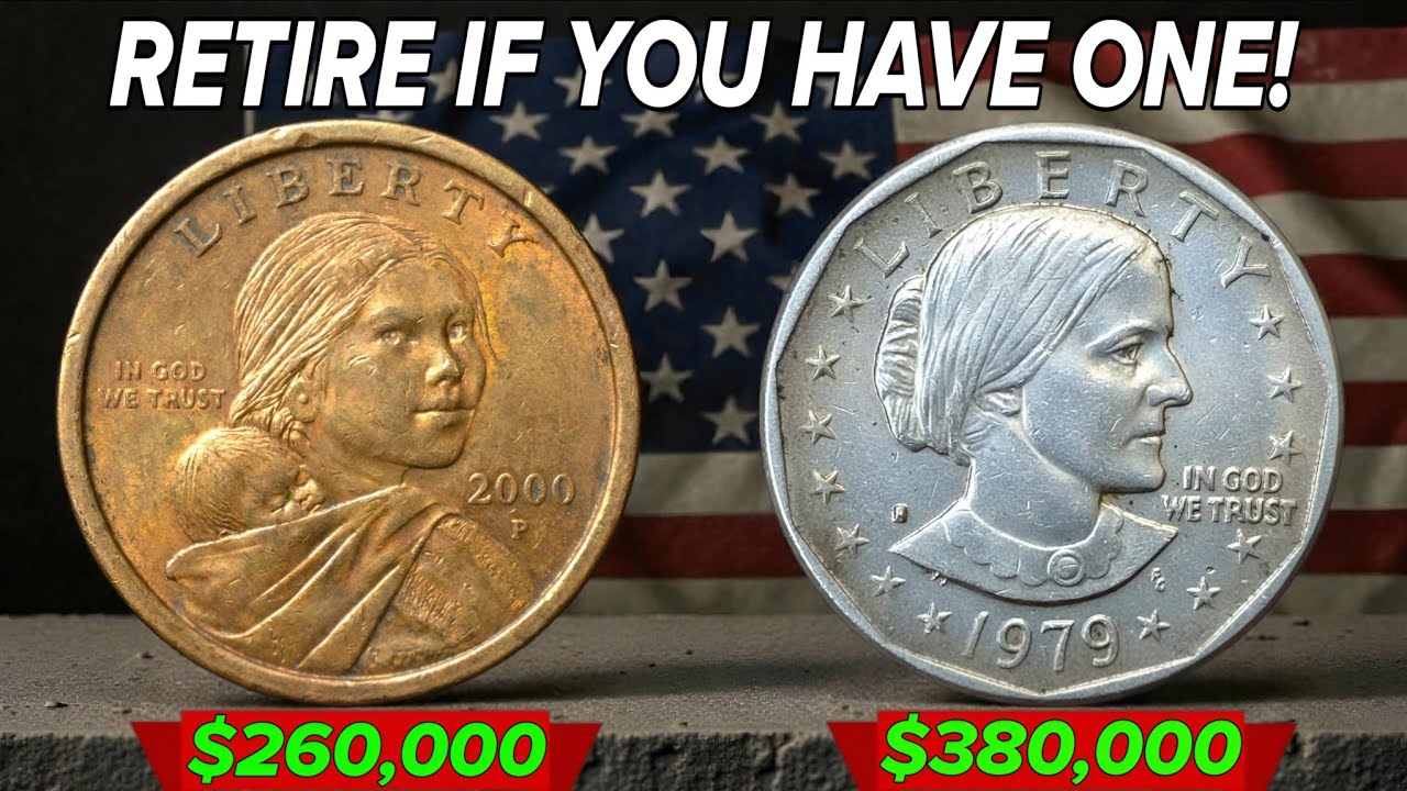 Rare Sacagawea & Susan B. Anthony Dollar Coins Worth Insane Money? Hidden US Coin Treasures!