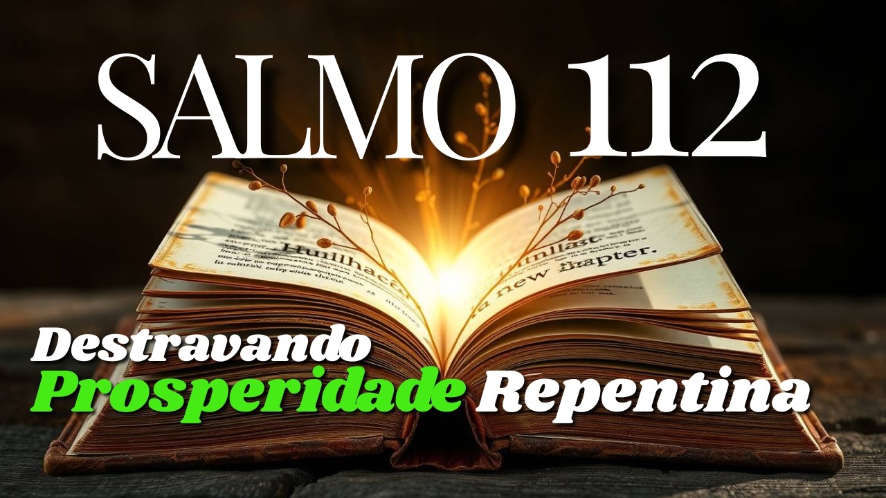 ORANDO O SALMO 112: Sabedoria Divina e Riqueza Inesperada Chegando