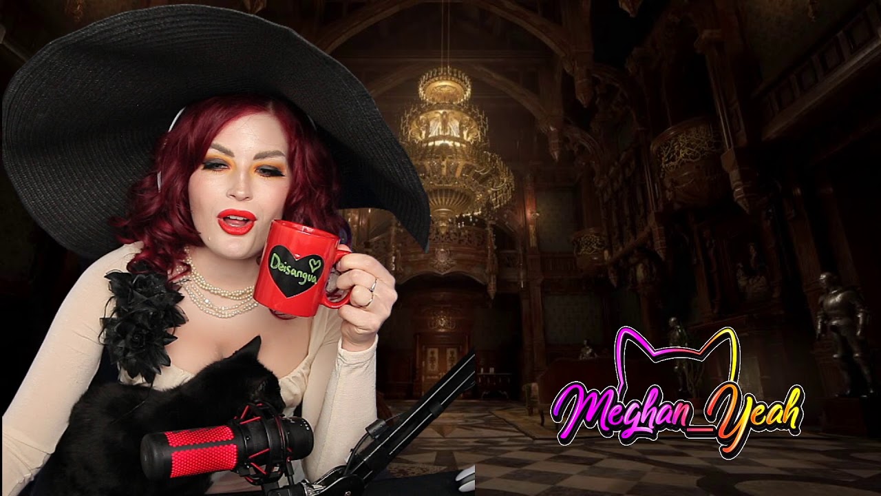 Lady D Cosplay + Starting Resident Evil Village (Game starts at 24 mins)