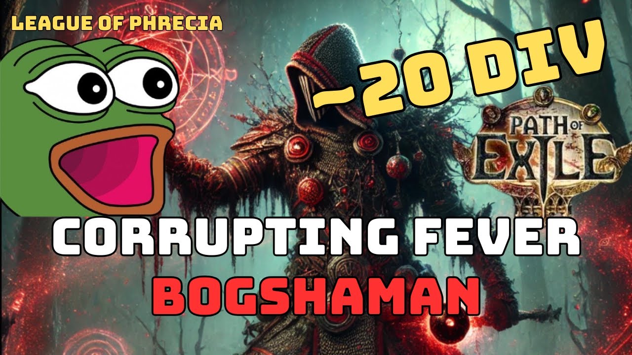 Corrupting Fever Reap Exsanguinate Bog Shaman Poe 3.26 (League of Phrecia) | T16 Showcase