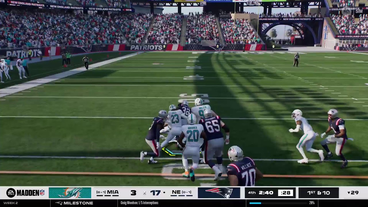 Patriots 🆚 Dolphins