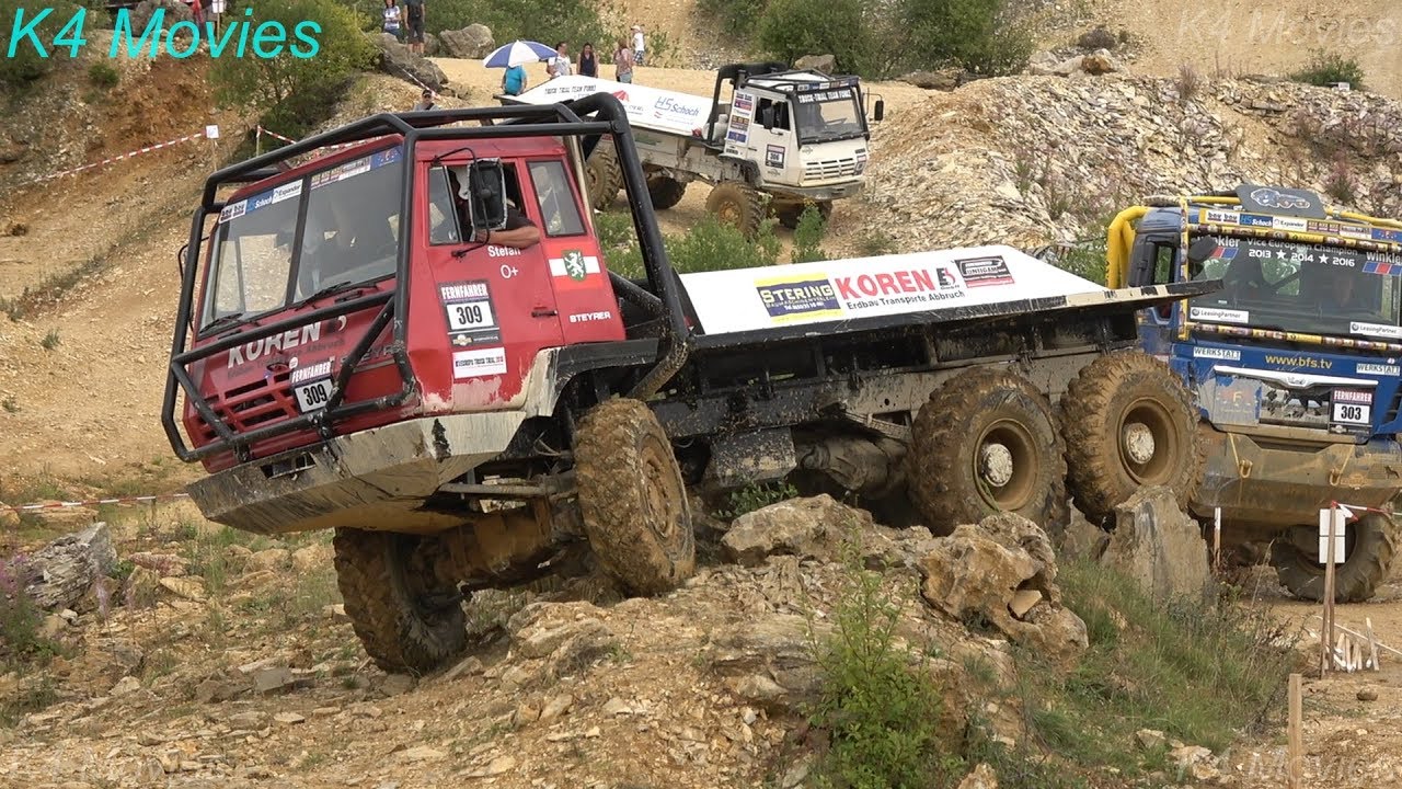 6x6 Steyr truck in Europe truck trial | Off-Road | Langenaltheim,  2018 | no. 309
