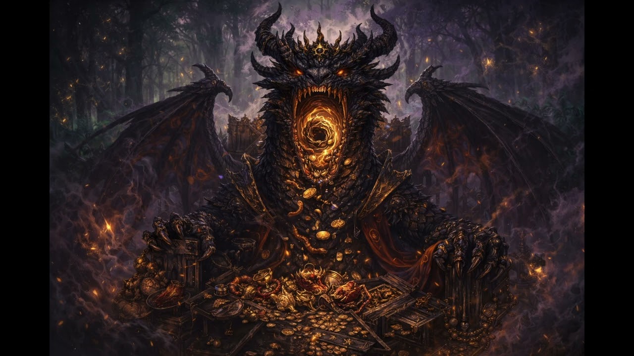 EL REY QUE DEVORA Korvold, Fae Cursed King  Commander Anthem
