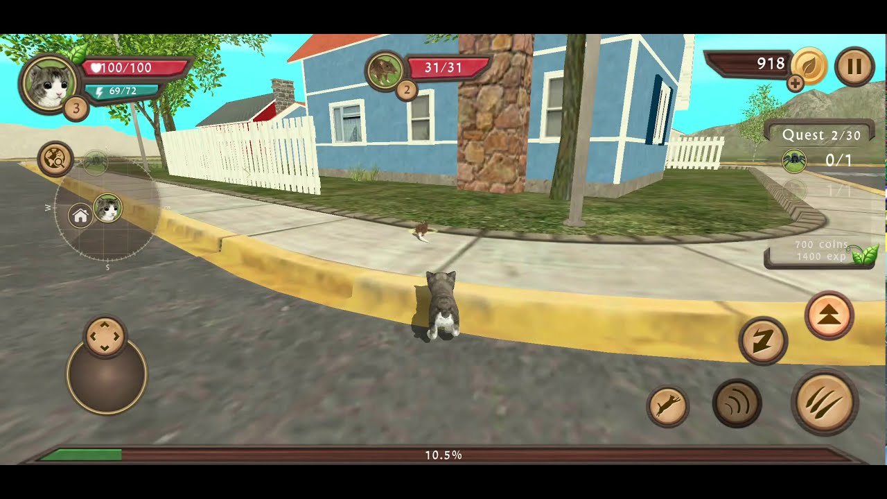 Cat Sim Online: Play with Cats #1 - Android Gameplay